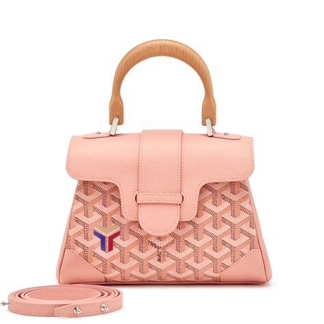 goyard pink saigon|saigon mini bags.